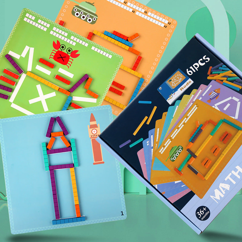 Wooden Arithmetic Puzzle