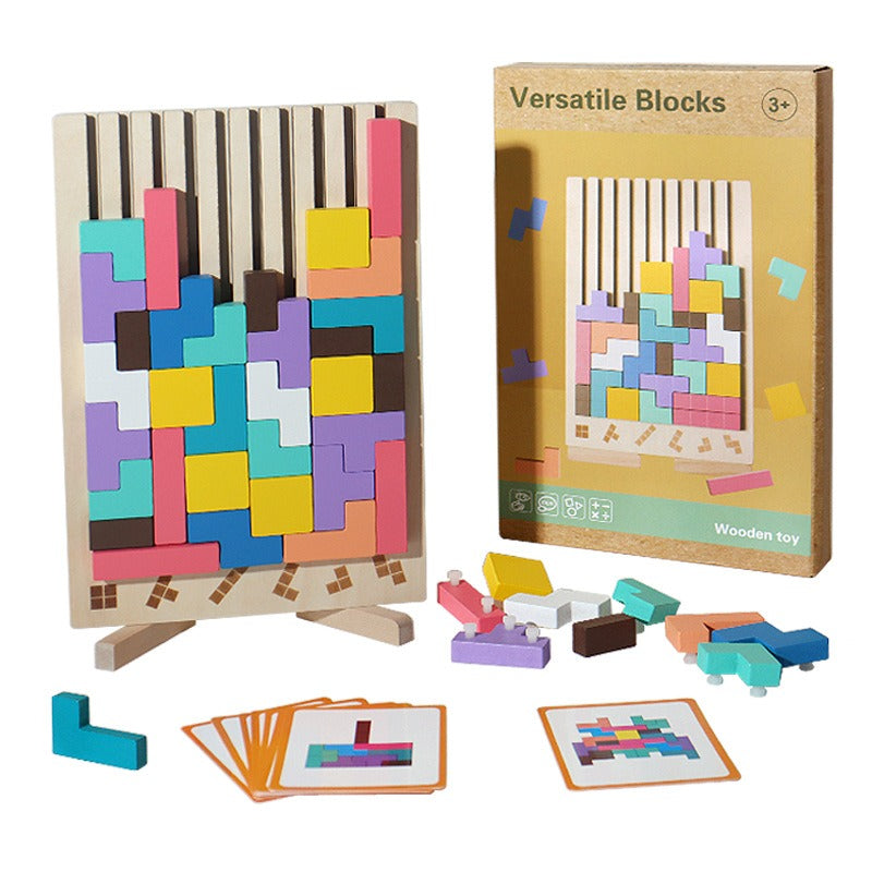3D Russian Building Block Puzzle
