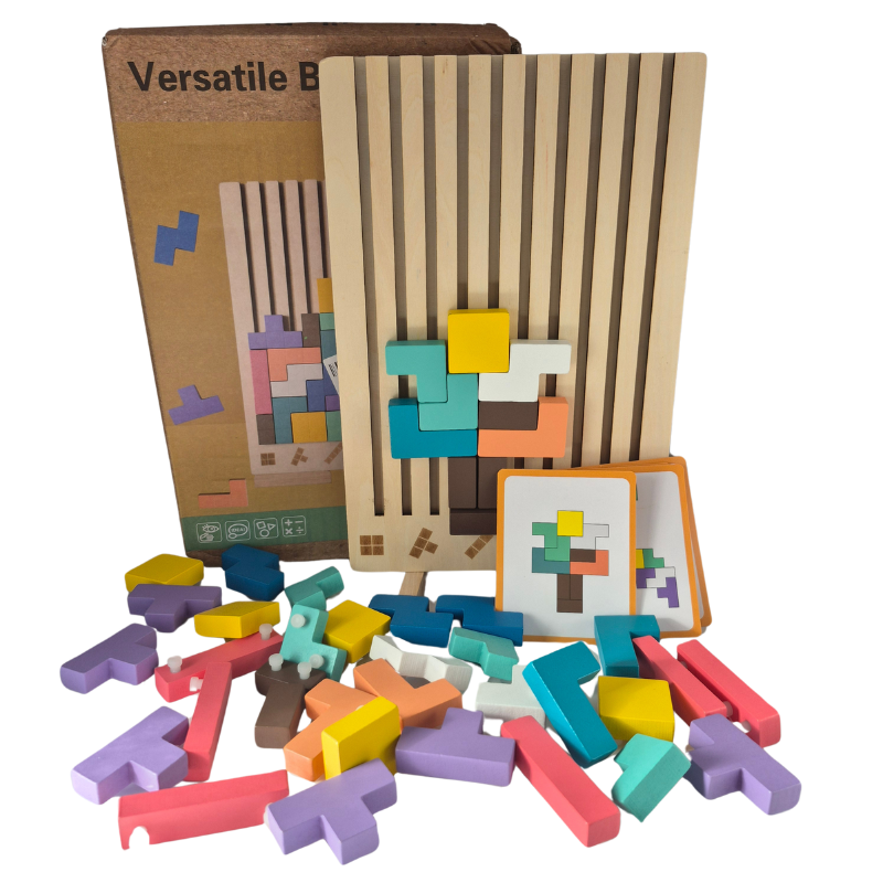 3D Russian Building Block Puzzle