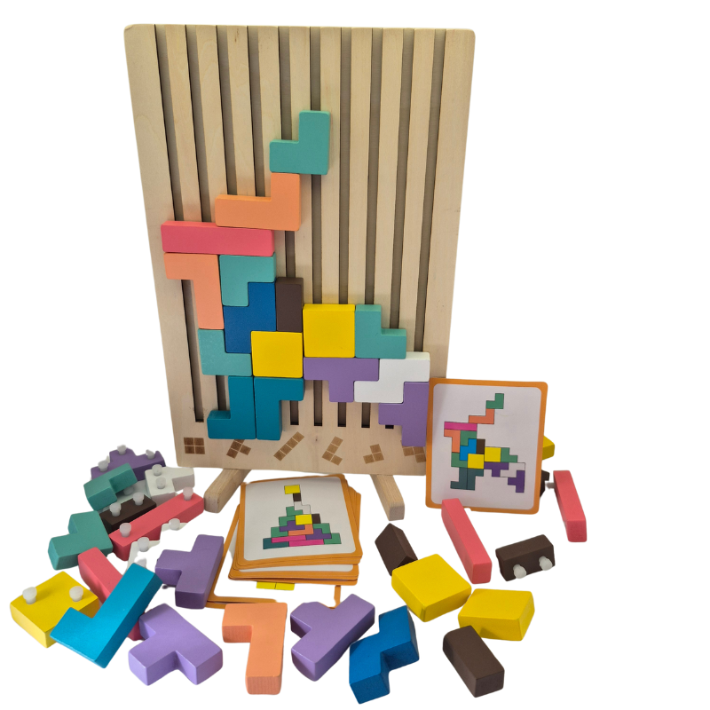 3D Russian Building Block Puzzle