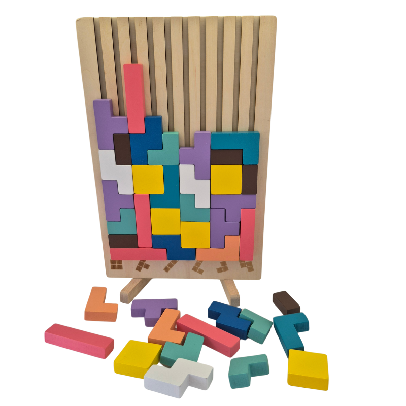 3D Russian Building Block Puzzle