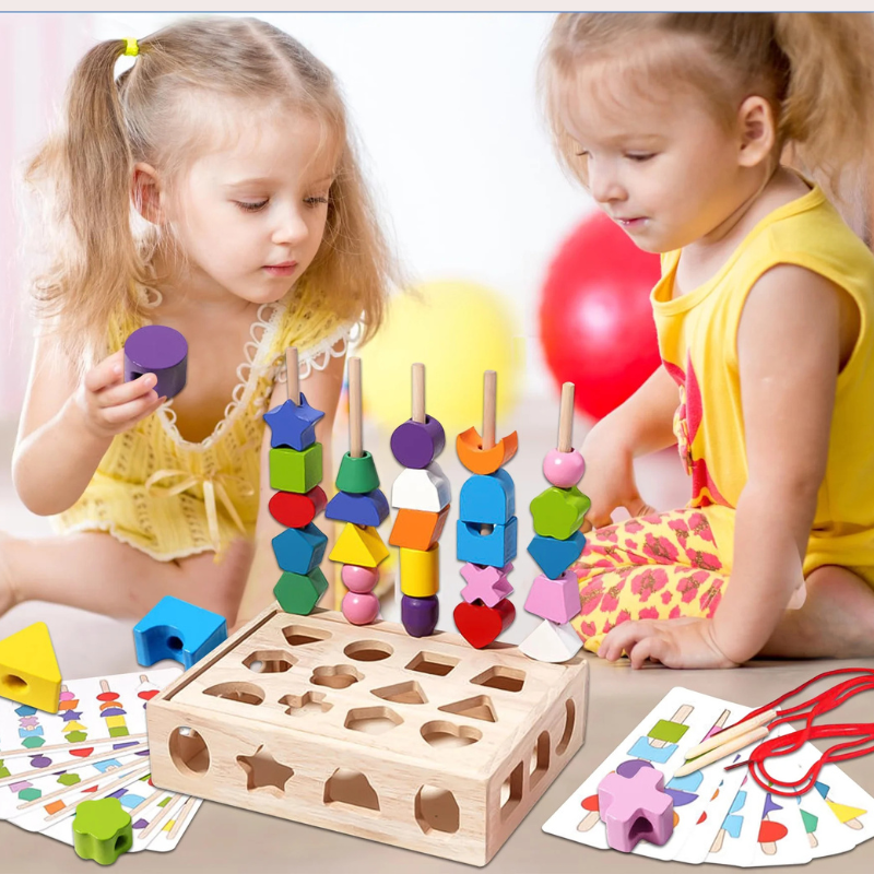 Montessori Bead Sequencing Set