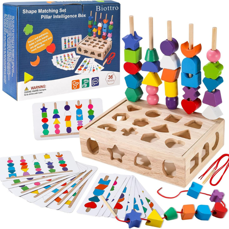 Montessori Bead Sequencing Set