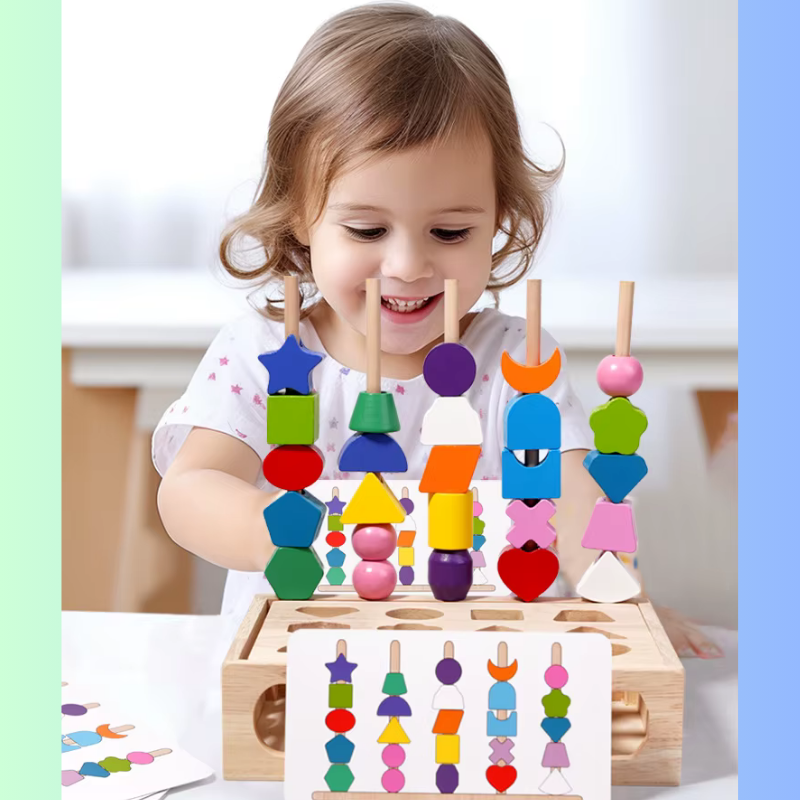 Montessori Bead Sequencing Set