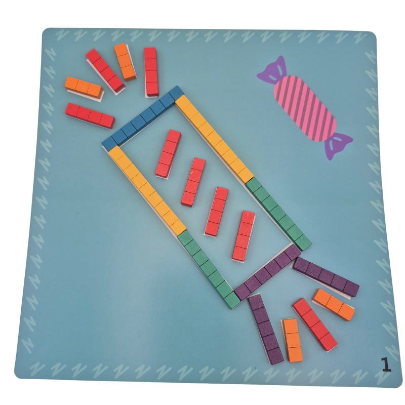 Wooden Arithmetic Puzzle
