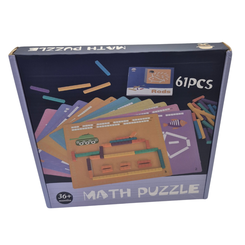 Wooden Arithmetic Puzzle