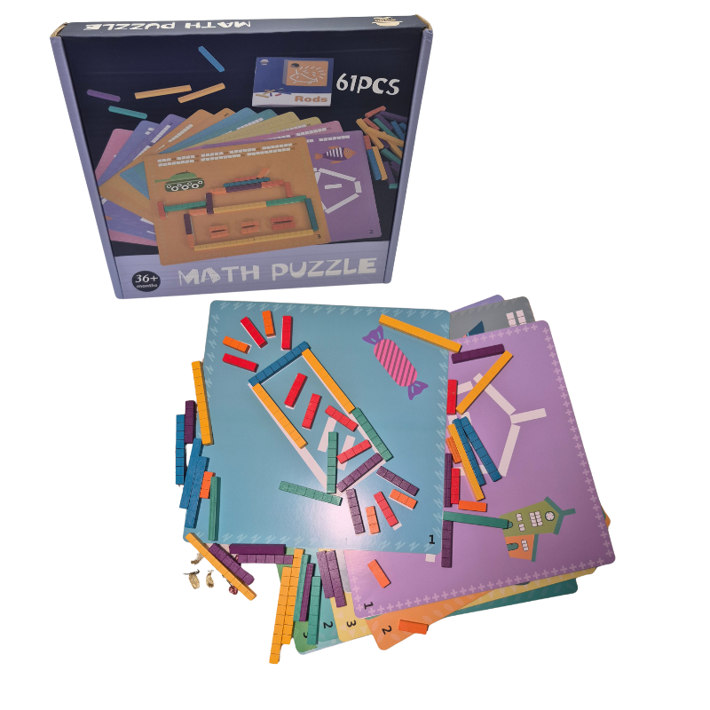 Wooden Arithmetic Puzzle