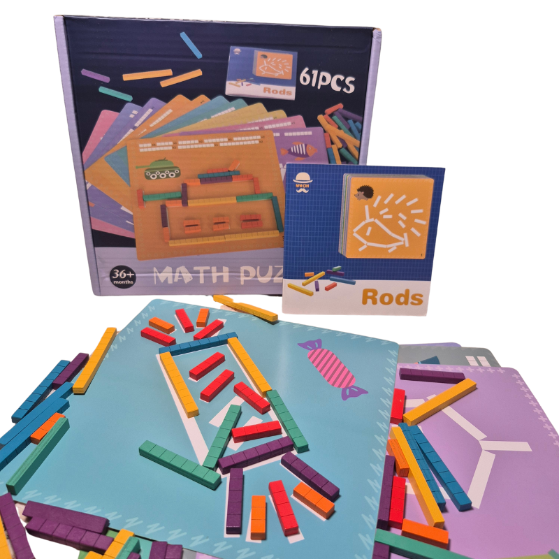 Wooden Arithmetic Puzzle