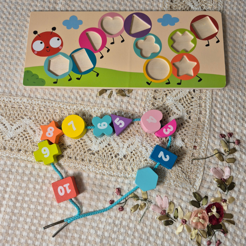 Caterpillar Digital Shape Board