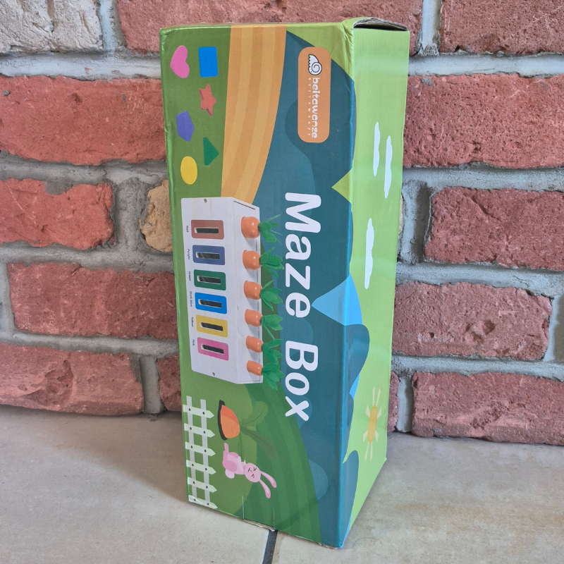 3-in-1 Montessori- Inspired Color Shape Recognition Toy