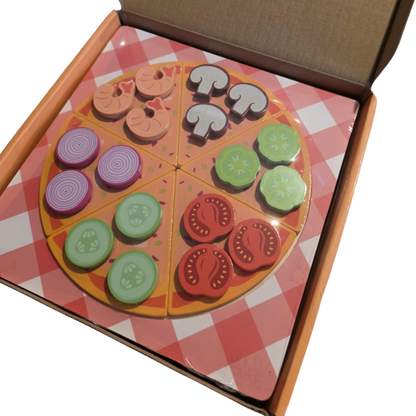pizza and cookie toy set