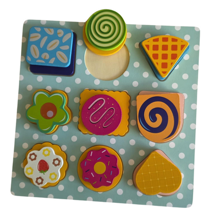 pizza and cookie toy set