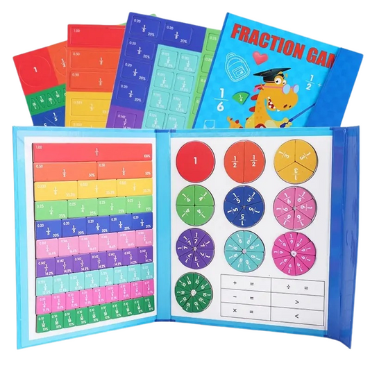 Magnetic Fraction Learning Toy