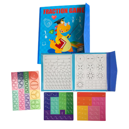 Magnetic Fraction Learning Toy