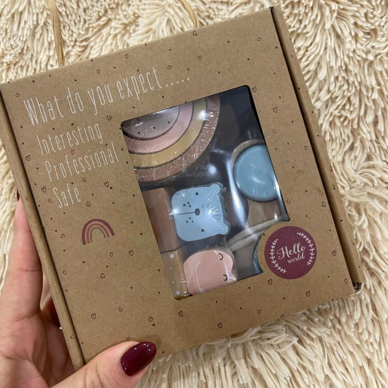 Wooden Animal Train Toy