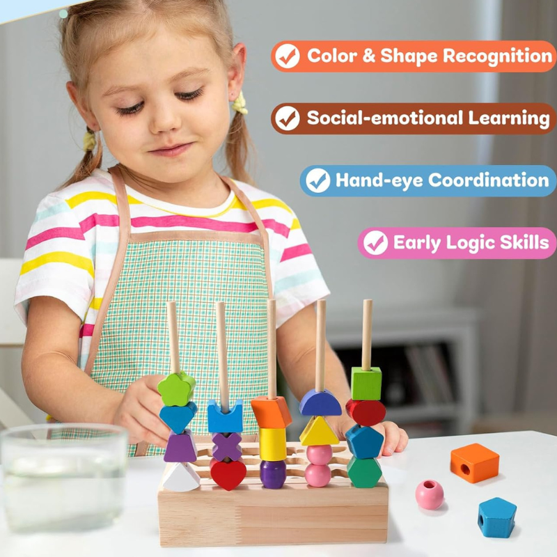 Montessori Bead Sequencing Set