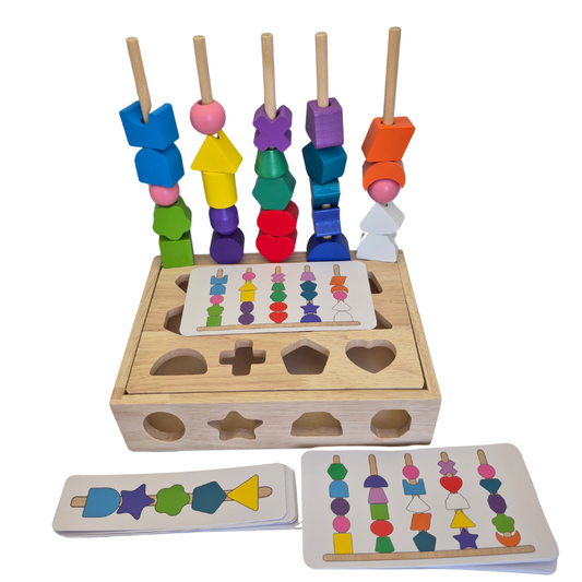 Montessori Bead Sequencing Set