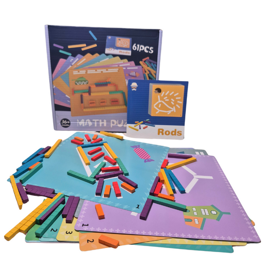 Wooden Arithmetic Puzzle