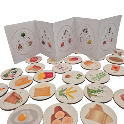 Children Wooden Decomposition Game | Learn About Animals and Plants