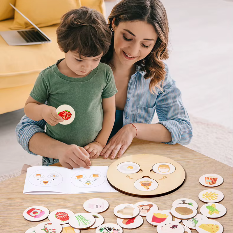 Children Wooden Decomposition Game | Learn About Animals and Plants