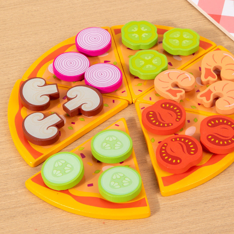 pizza and cookie toy set