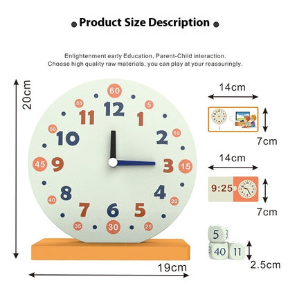 Primary School Teacher Teaching Clock