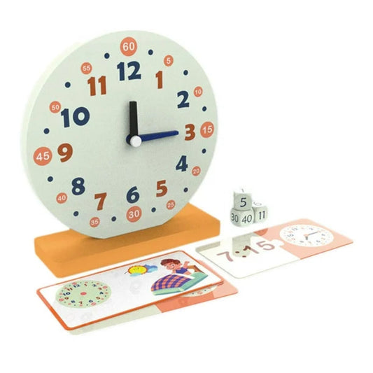 Primary School Teacher Teaching Clock